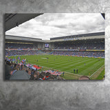 Ibrox Stadium, Stadium Canvas, Sport Art, Gift for him, Fan Gift, Canvas Prints Wall Art Decor