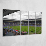 Ibrox Stadium, Stadium Canvas, Sport Art, Gift for him, Multi Panels B, Canvas Prints Wall Art Decor