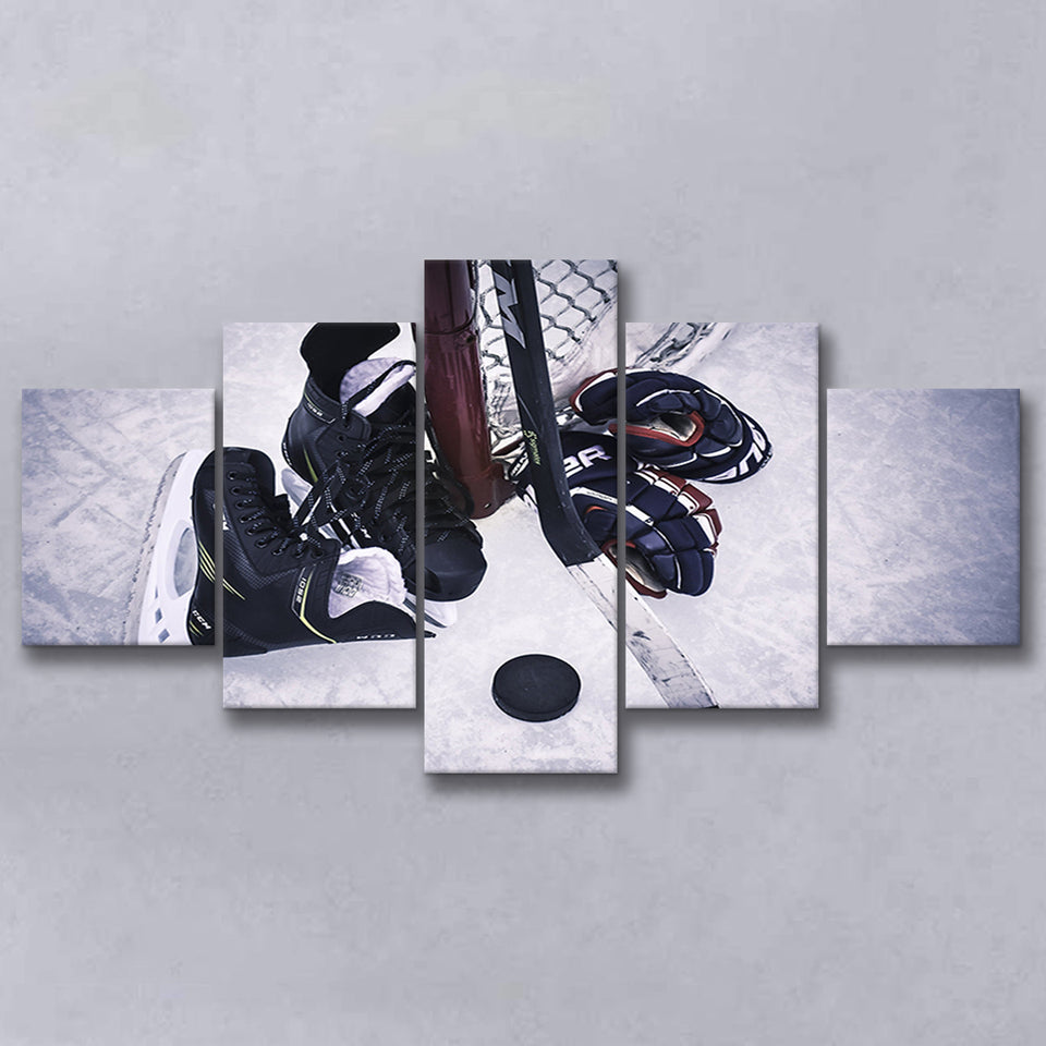 Ice Hockey, Hockey100 Multi Panels,Canvas Prints Wall Art Home Decor