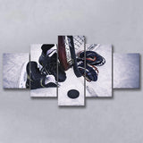 Ice Hockey, Hockey100 Multi Panels,Canvas Prints Wall Art Home Decor