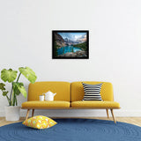 Iconic Moraine Lake - Mountain Art, Print Art, Frame Art