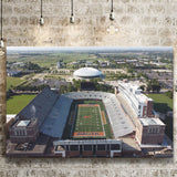 Illinois Fighting Illini Stadium Canvas Prints Memorial Stadium Wall Art,Sport Stadium Art Prints, Fan Gift, Wall Decor