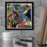 Improvisation 9 by Wassily Kandinsky-Arr Print, Canvas Art, Frame Art, Plexiglass cover