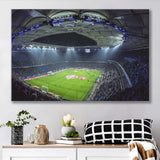Imtech Arena Stadium Canvas Prints Hamburg Wall Art Football Stadium,Sport Stadium Art Prints, Fan Gift, Wall Decor