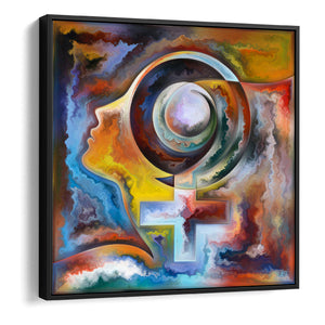Canvas Wall Art | In Mind - Abstract Art - Framed Canvas, Canvas Prints, Painting Canvas