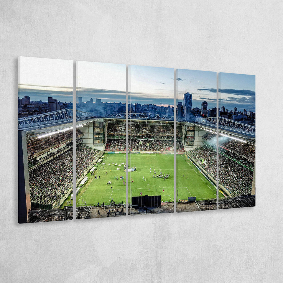 Independencia Stadium, Stadium Canvas, Sport Art, Gift for him, Multi Panels B, Canvas Prints Wall Art Decor