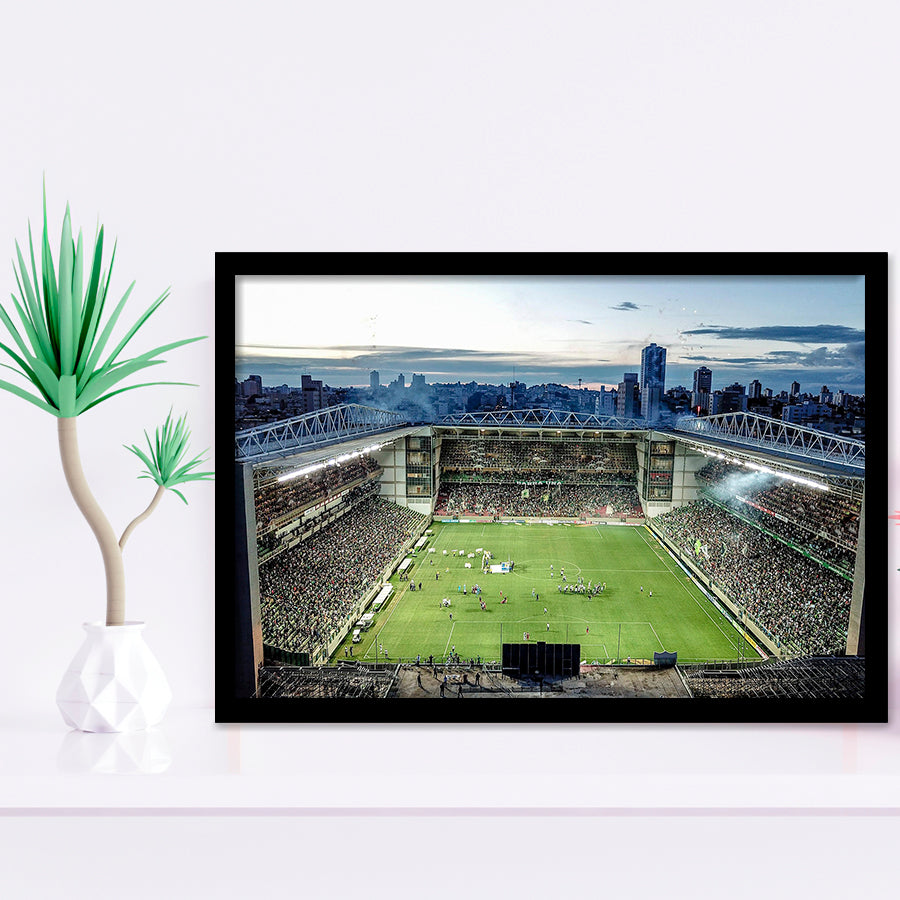 Independencia Stadium, Stadium Canvas, Sport Art, Gift for him, Framed Art Prints Wall Art Decor, Framed Picture