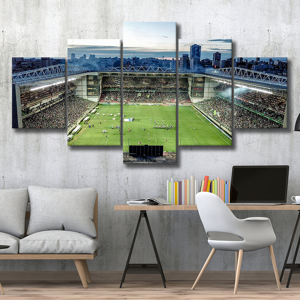 Independencia Stadium, Stadium Canvas, Sport Art, Large Canvas, Multi Panels, Canvas Prints Wall Art Decor