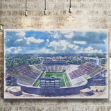 Independence Stadium Independence Bowl Watercolor, Sport Art Prints Fan Gift, Canvas Prints Wall Art Decor
