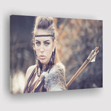 Indian Native American Strong Women Canvas Prints Wall Art - Painting Canvas,Wall Decor, Painting Prints,For Sale