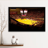 Indiana Hoosiers Stadium Framed Canvas Prints Simon Skjodt Assembly Hall Wall,Sport Stadium Art Prints, Fan Gift