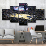 Indiana Pacers Stadium Wall Art Bankers Life Fieldhouse Stadium Canvas Prints,Multi Panels,Sport Stadium Art Prints, Fan Gift