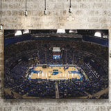 Indiana State Sycamores Wall Art Hulman Center Stadium Canvas Prints,Sport Stadium Art Prints, Fan Gift, Wall Decor