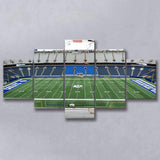 Indianapolis Stadium Canvas Prints Lucas Oil Stadium Wall Art American,Multi Panels,Sport Stadium Art Prints, Fan Gift