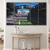 Indianapolis Colts Wall Art Lucas Oil Stadium Canvas Prints,Multi Panels B,Sport Stadium Art Prints, Fan Gift