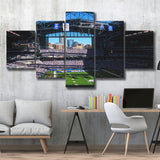Indianapolis Colts Wall Art Lucas Oil Stadium Canvas Prints,Multi Panels,Sport Stadium Art Prints, Fan Gift