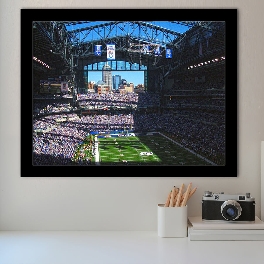 Indianapolis Colts Wall Art Lucas Oil Stadium Art Prints,Sport Stadium Art Prints, Fan Gift, Wall Decor