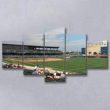 Indianapolis Indians Wall Art Victory Field Stadium Canvas Prints Baseball,Multi Panels,Sport Stadium Art Prints, Fan Gift