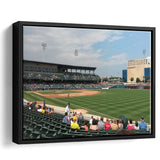 Indianapolis Indians Wall Art Victory Field Stadium Framed Canvas Prints Baseball,Sport Stadium Art Prints, Fan Gift