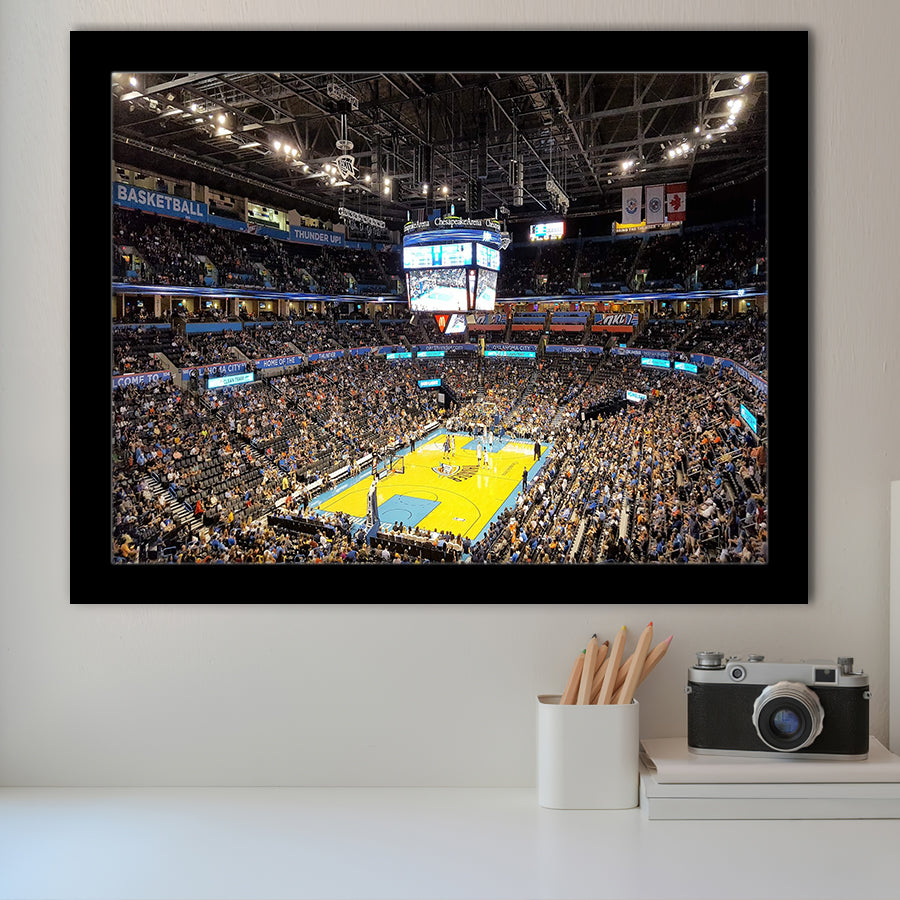 Inside American Airlines Arena, Stadium Canvas, Sport Art, Gift for him, Framed Art Prints Wall Art Decor, Framed Picture