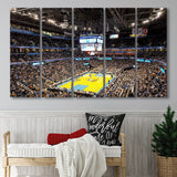 Inside American Airlines Arena, Stadium Canvas, Sport Art, Gift for him, Multi Panels B, Canvas Prints Wall Art Decor