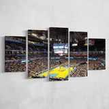 Inside American Airlines Arena, Stadium Canvas, Sport Art, Large Canvas, Multi Panels, Canvas Prints Wall Art Decor
