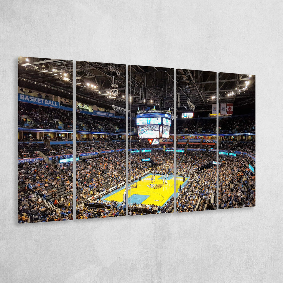 Inside American Airlines Arena, Stadium Canvas, Sport Art, Gift for him, Multi Panels B, Canvas Prints Wall Art Decor