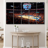 Inside Chesapeake Energy Arena, Stadium Canvas, Sport Art, Gift for him, Multi Panels B, Canvas Prints Wall Art Decor