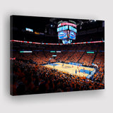 Inside Chesapeake Energy Arena, Stadium Canvas, Sport Art, Gift for him, Fan Gift, Canvas Prints Wall Art Decor