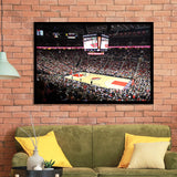 Inside Scotiabank Arena Toronto, Stadium Canvas, Sport Art, Gift for him, Framed Art Prints Wall Art Decor, Framed Picture