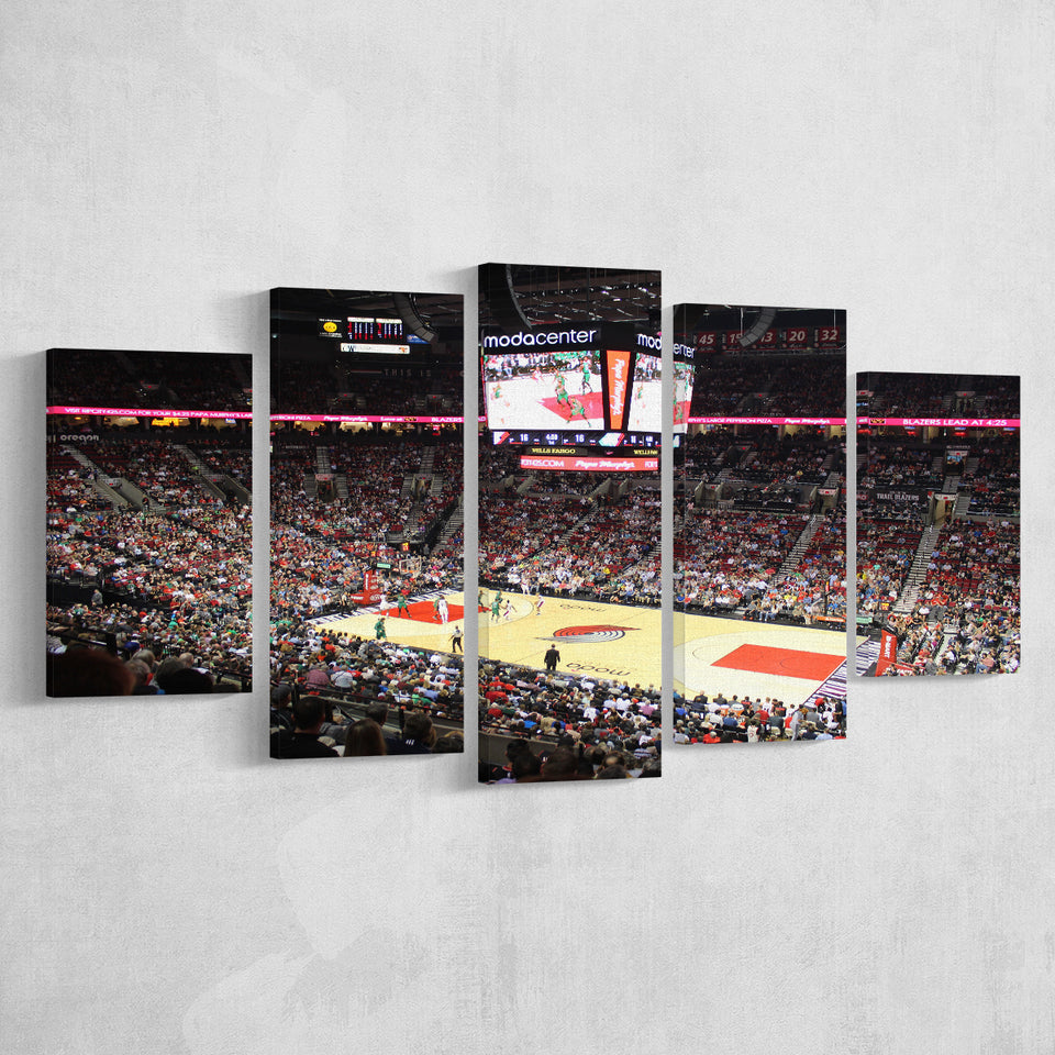 Inside Scotiabank Arena Toronto, Stadium Canvas, Sport Art, Large Canvas, Multi Panels, Canvas Prints Wall Art Decor