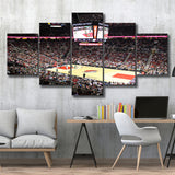 Inside Scotiabank Arena Toronto, Stadium Canvas, Sport Art, Large Canvas, Multi Panels, Canvas Prints Wall Art Decor