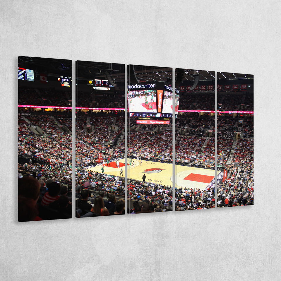 Inside Scotiabank Arena Toronto, Stadium Canvas, Sport Art, Gift for him, Multi Panels B, Canvas Prints Wall Art Decor