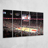 Inside Scotiabank Arena Toronto, Stadium Canvas, Sport Art, Gift for him, Multi Panels B, Canvas Prints Wall Art Decor