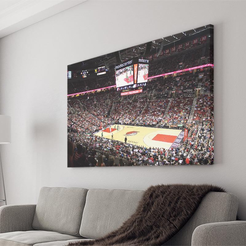 Inside Scotiabank Arena Toronto, Stadium Canvas, Sport Art, Gift for him, Fan Gift, Canvas Prints Wall Art Decor