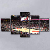 Inside Scotiabank Arena Toronto, Stadium Canvas, Sport Art, Large Canvas, Multi Panels, Canvas Prints Wall Art Decor