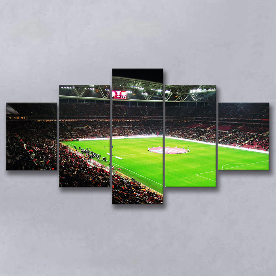 Inside T?k Telekom Arena, Stadium Canvas, Sport Art, Large Canvas, Multi Panels, Canvas Prints Wall Art Decor