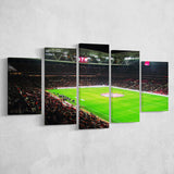 Inside T?k Telekom Arena, Stadium Canvas, Sport Art, Large Canvas, Multi Panels, Canvas Prints Wall Art Decor