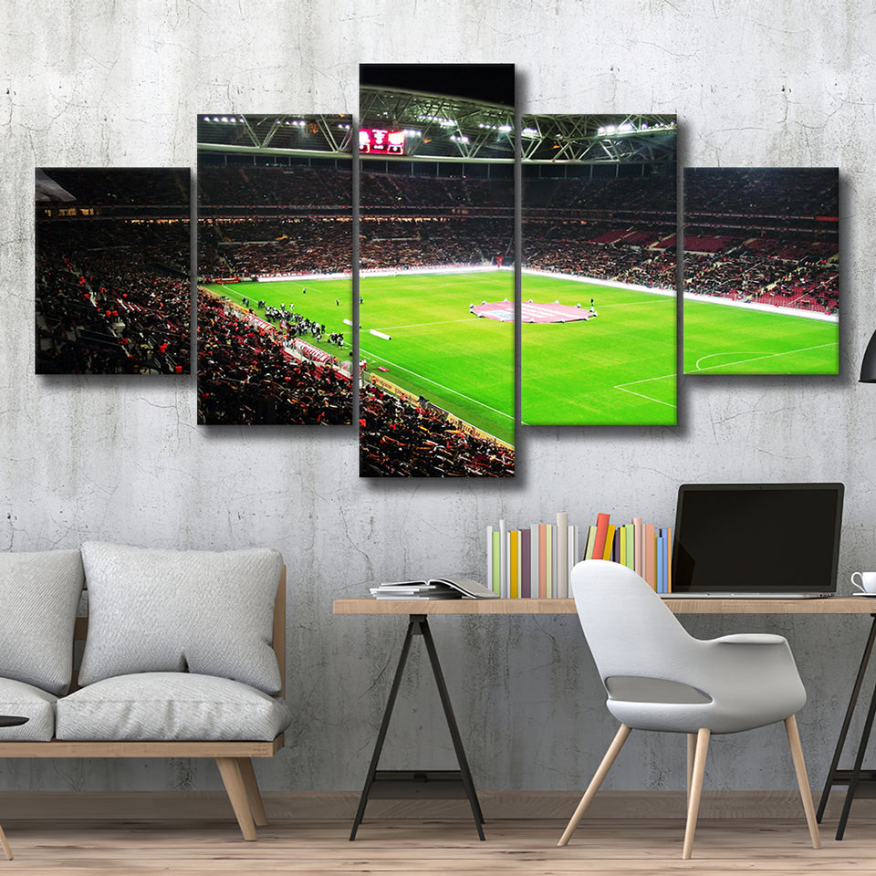 Inside T?k Telekom Arena, Stadium Canvas, Sport Art, Large Canvas, Multi Panels, Canvas Prints Wall Art Decor