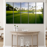 Intercontinental Sanctuary Cove Golf Resorts Of The World, 5 Panels Extra Large Canvas Prints Wall Art Decor