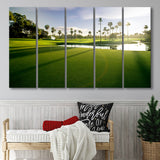 Intercontinental Sanctuary Cove Golf Resorts Of The World, 5 Panels Extra Large Canvas Prints Wall Art Decor