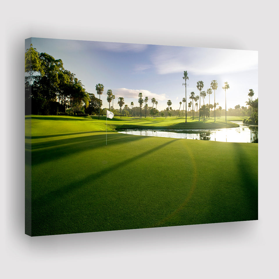 Intercontinental Sanctuary Cove Golf Resorts Of The World, Golf Art Print, Golf Lover, Canvas Prints Wall Art Decor