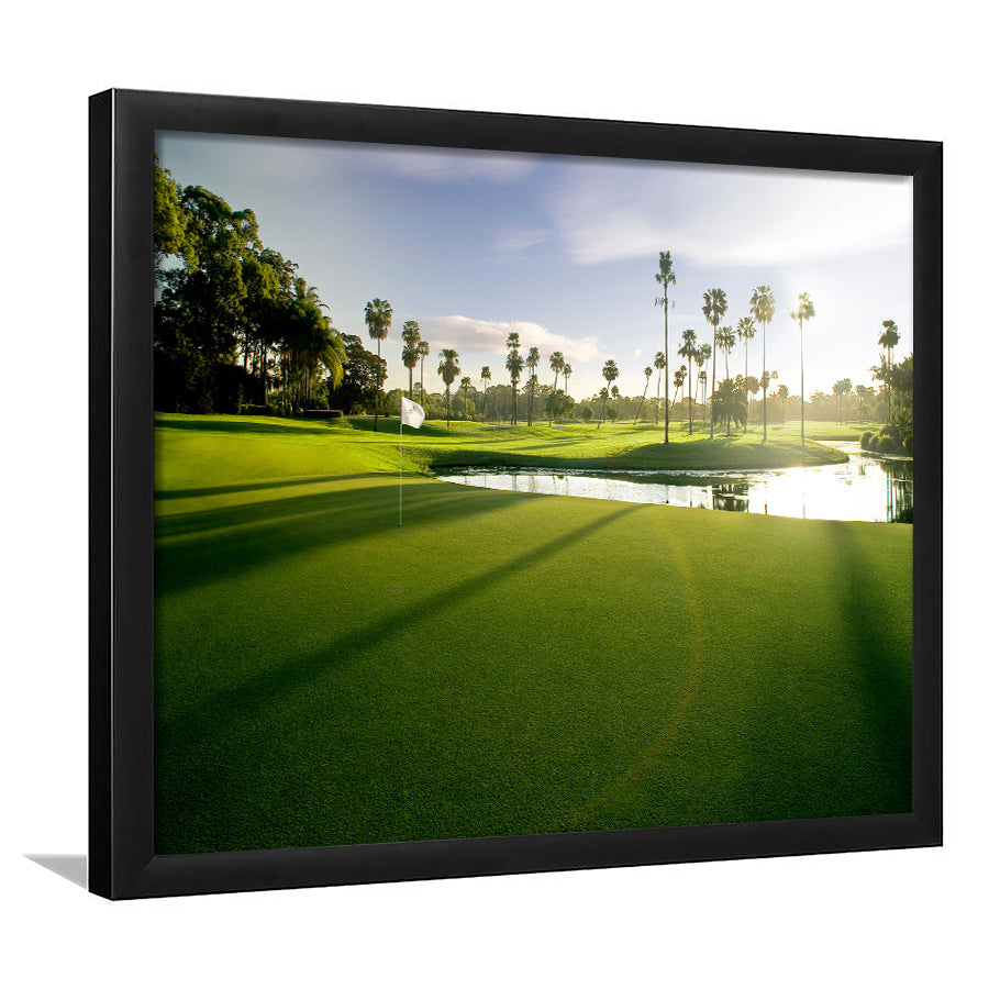 Intercontinental Sanctuary Cove Golf Resorts Of The World, Golf Sport Print, Golf Lover, Framed Art Prints Home Decor