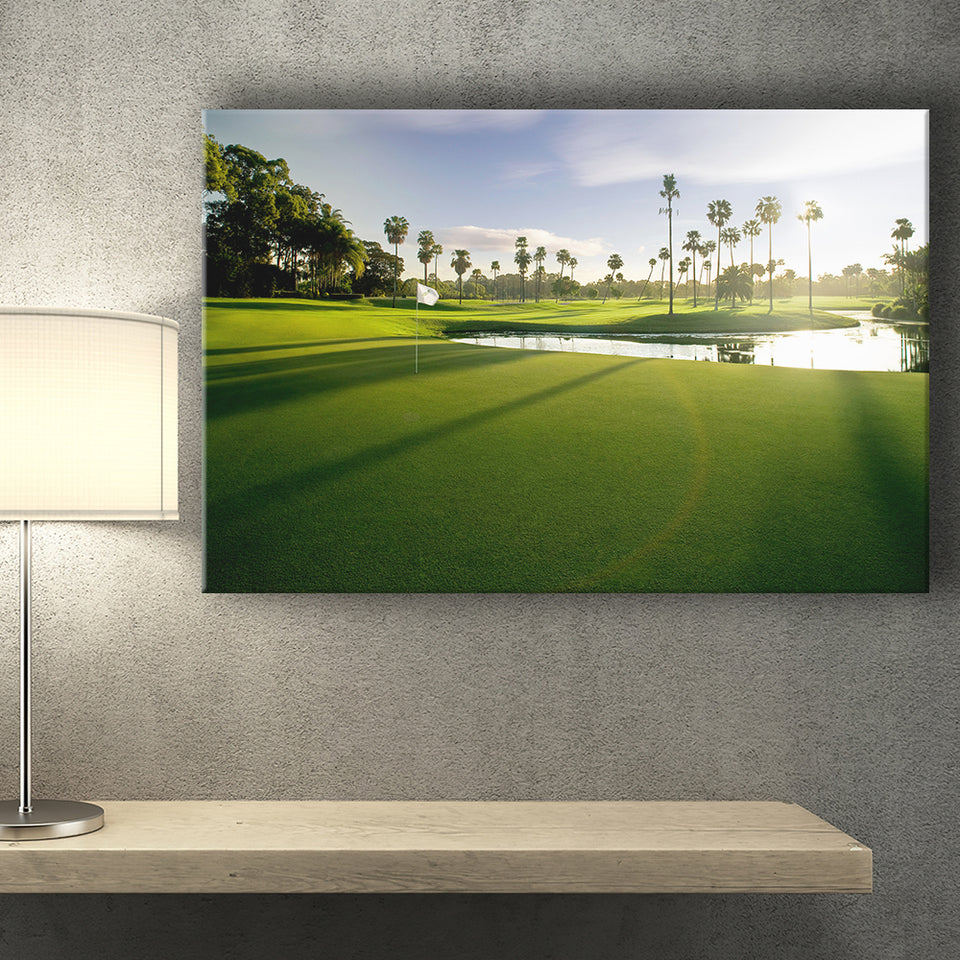 Intercontinental Sanctuary Cove Golf Resorts Of The World, Golf Art Print, Golf Lover, Canvas Prints Wall Art Decor