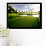 Intercontinental Sanctuary Cove Golf Resorts Of The World, Golf Art Print, Framed Canvas Prints Wall Art Decor, Floating Frame