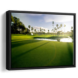 Intercontinental Sanctuary Cove Golf Resorts Of The World, Golf Art Print, Framed Canvas Prints Wall Art Decor, Floating Frame