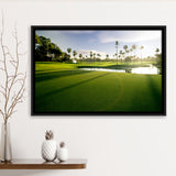 Intercontinental Sanctuary Cove Golf Resorts Of The World, Golf Art Print, Framed Canvas Prints Wall Art Decor, Floating Frame