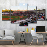 Interior of Swayze Field, Stadium Canvas, Sport Art, Large Canvas, Multi Panels, Canvas Prints Wall Art Decor