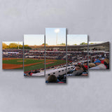 Interior of Swayze Field, Stadium Canvas, Sport Art, Large Canvas, Multi Panels, Canvas Prints Wall Art Decor
