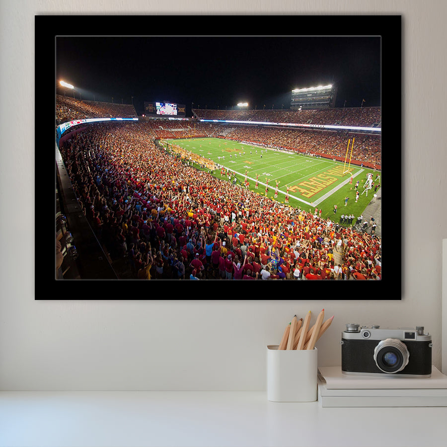 Iowa State Cyclones Stadium Art Prints Stadium Jack Trice Stadium Wall,Sport Stadium Art Prints, Fan Gift, Wall Decor